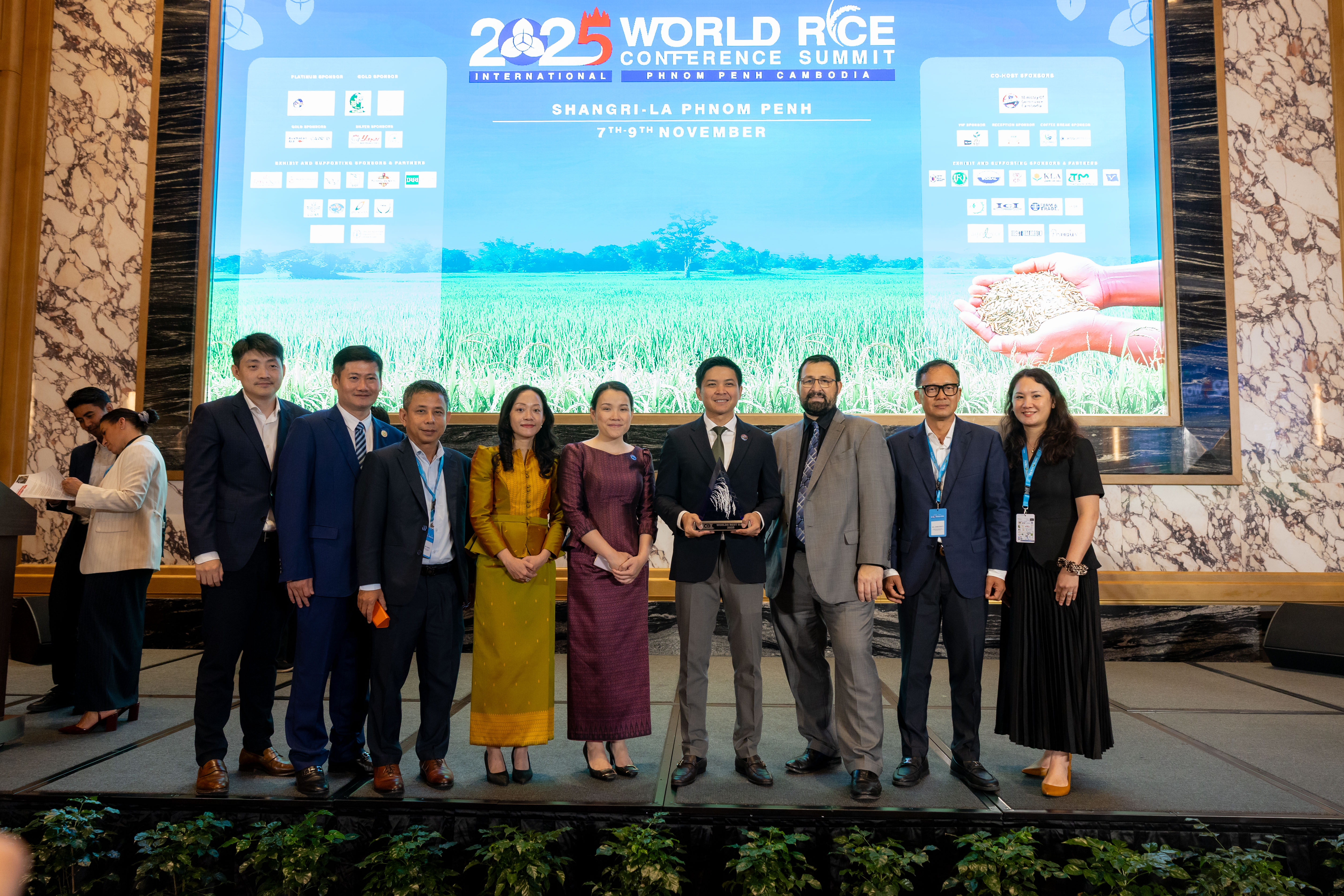 Cambodia wins World’s Best Rice 2025 award!